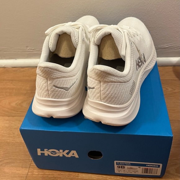 HOKA Women’s Solimar Running Shoes – White, Size 9B (New with Box) - Picture 5 of 5